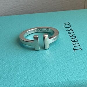 Tiffany & Co. Silver T Ring